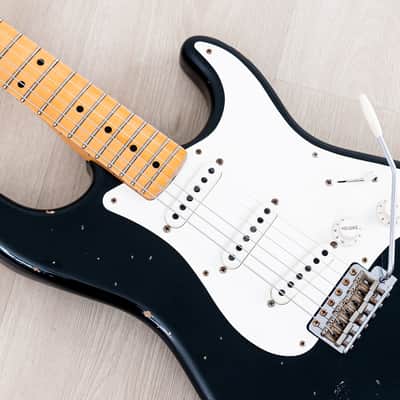 2022 Fender Custom Shop Wildwood 10 Limited Edition 1957 Stratocaster Heavy Relic Dark British Racing Green, Featherweight image 7