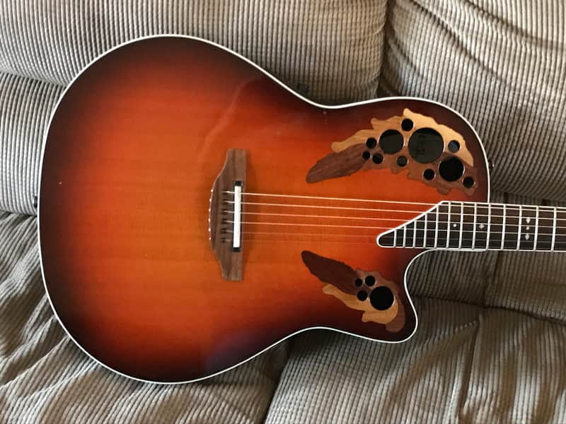 Ovation 6778 Standard Elite LX Acoustic Electric Guitar Made | Reverb
