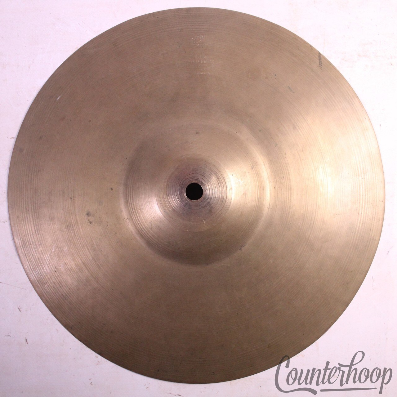 Zildjian 11" Splash Cymbal Vintage 30s Avedis 254g Paper-Thin B20 Made In USA* — main photograph