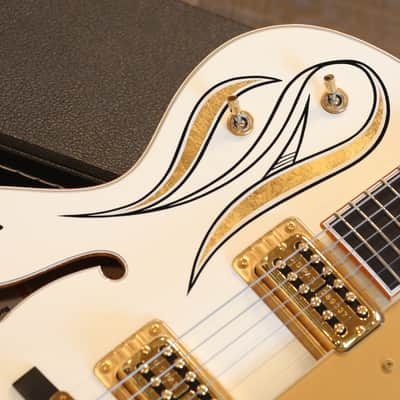 Mint! 2008 Gretsch G7593 White Falcon "Jimmy C" 125th Anniversary Electric Guitar One Off White Falcon + OHSC image 3
