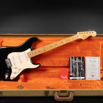2004 Fender Custom Shop Eric Clapton Signature Stratocaster MN - Black | USA "Blackie" Noiseless Pickups Midboost | CoA OHSC image 2
