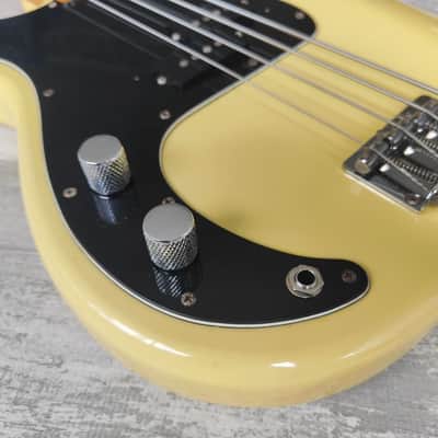 1985 Fernandes Japan FPB-40L Left Handed Precision Bass (White) image 2