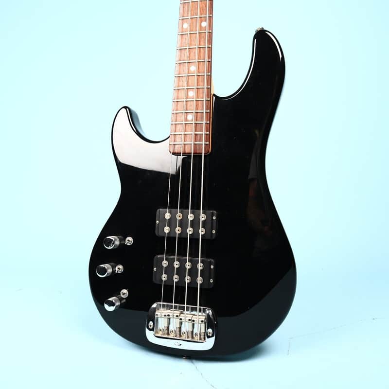 G&L USA American Bass L2000 Left Handed Black Guitar image 1