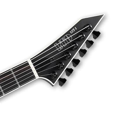 ESP LTD Mick Thomson MT-1 Signature Electric Guitar - Black Satin image 3