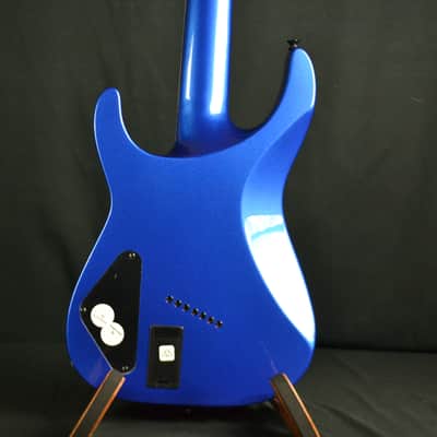 Jackson Jackson X Series Soloist Archtop SLAT7 Fan Fret - Metallic Blue image 9