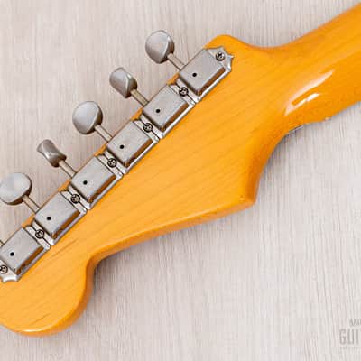 2006 Fender DiMarzio Collection ‘54 Stratocaster ST54-120DMC Sunburst Lacquer, Near-Mint w/ Tweed Case, Japan MIJ image 5