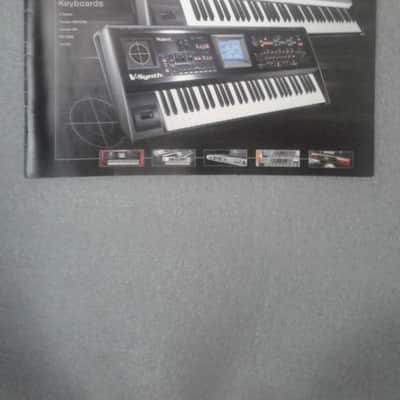 Roland V-SYNTH,FANTOM X6-8,XR,RS-70/50,VariOS original product release brochure