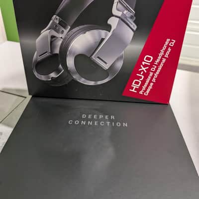 Pioneer HDJ-X10-S Flagship Professional Over-Ear DJ Headphones 2010s - Silver image 2