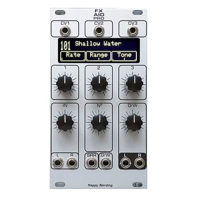 Happy Nerding FX Aid Pro Eurorack Effects Module (Silver) image 2