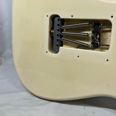 Fender Standard Stratocaster Strat Left Handed Lefty Electric Guitar - Arctic White image 14