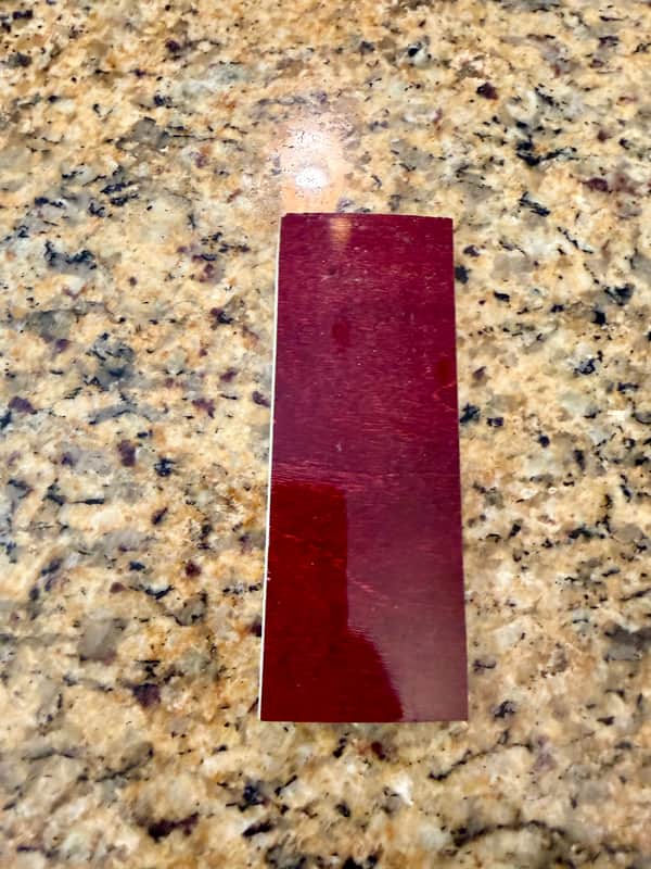 Ludwig Salesman Sample 1994 - Cherry Stain image 1