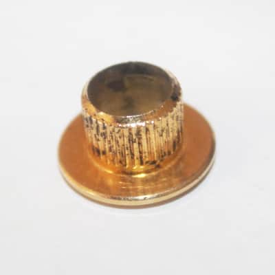 Vintage 1970's Gibson Firebird Tuners Ferrule Bushing Gold Banjo Tuners Sealfast Imperial 1970's 5/16" image 3