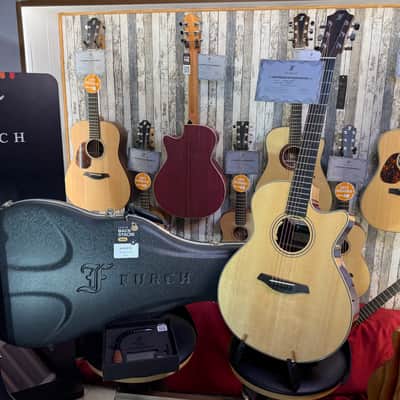 Furch GREEN Gc SX a PURPLEHEART EXOTIC WOOD BACKSTAGE LIMITED image 3