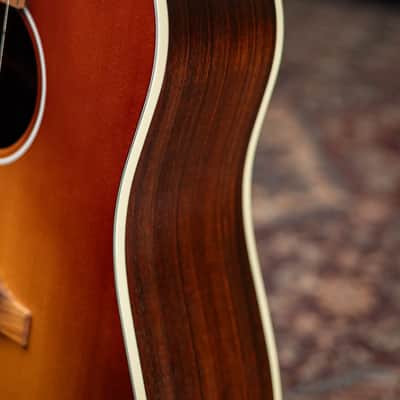 Gibson J-45 Studio Rosewood Acoustic/Electric Guitar - Satin Rosewood Burst with Hardshell Case - Floor Model image 12