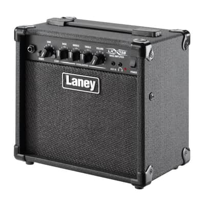 Laney LX15B 15-Watt RMS Combo Electric Bass Amplifier 3 Band EQ Single Channel image 3