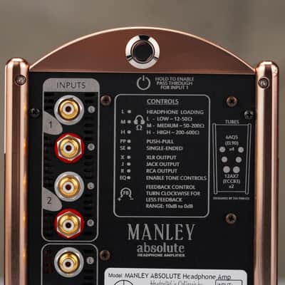 Manley Labs Absolute Headphone Vacuum Tube Amplifier Copper #59150 image 12