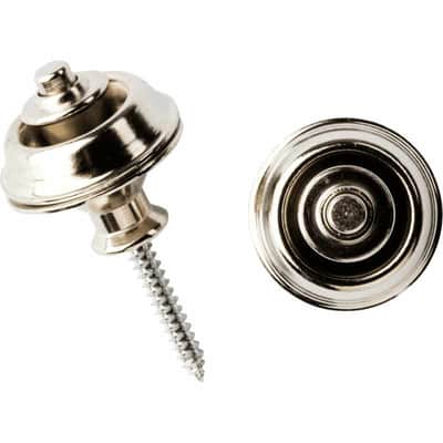 Dunlop SLS1031N Straplok Dual - Nickel image 2