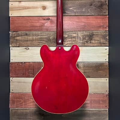 Gibson ES-335TD with Bigsby 1961 - Cherry image 9