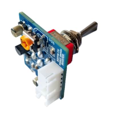 Boffin FX Toggle Switch 20dB Boost Onboard Guitar Preamp (Flat Handle) image 3