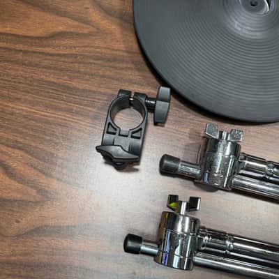 2 Pack - Roland CY-12C Dual-Trigger V-Cymbal V-Drum w/Boom Cymbal Arms & Clamps image 3