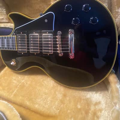 Epiphone ****NEW OPEN BOX****Joe Bonamassa Black Beauty Les Paul Custom Outfit 2020 - Present - Ebony image 14