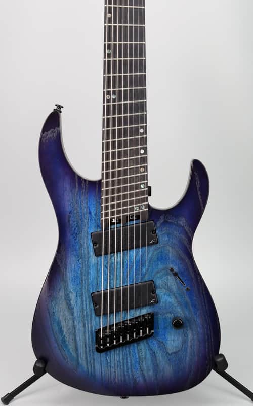 Used Legator N8FP 8-String Electric Guitar Cali Cobalt image 1