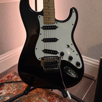 1989 Fender Stratocaster Vintage MIJ ST-57 Contemporary Series - Black image 1