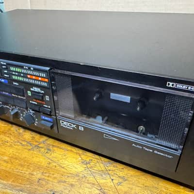 Yamaha K-30 Stereo Double Cassette Deck Serviced New Belts Tested Working Japan image 3