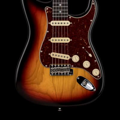 Fender Custom Shop American Custom Stratocaster NOS (2024) - Chocolate 3-Color Sunburst #17134 with Original Hard Case image 1