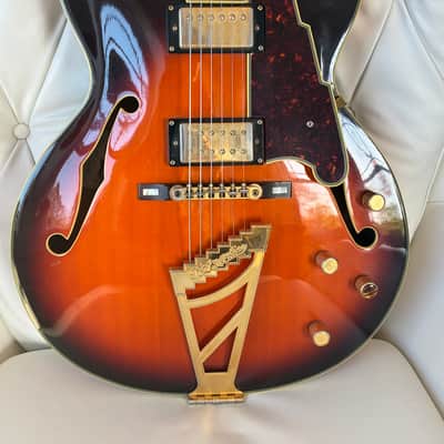 D'Angelico Excel Semi - Hollow Body 2010s - Vintage Sunburst image 2
