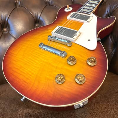 2012 Gibson Custom Shop 1959 Les Paul R9 - Washed Cherry Sunburst Sunburst VOS image 5