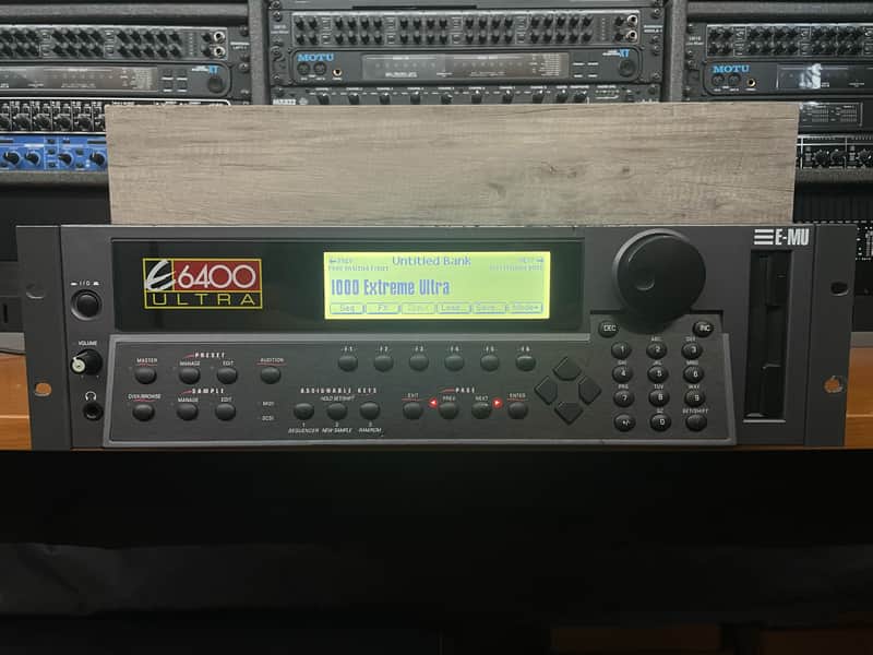 E-MU Systems E6400 Ultra + E-Synth ROM + Orbit/Phatt ROM + 128MB RAM + Quiet Noctua fan image 1