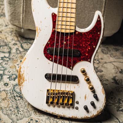 Xotic XJ-1T 5st Medium Aged XOTIC) XJ-1T 5ST Medium Aged Natural 2023 Solid Body 5 String