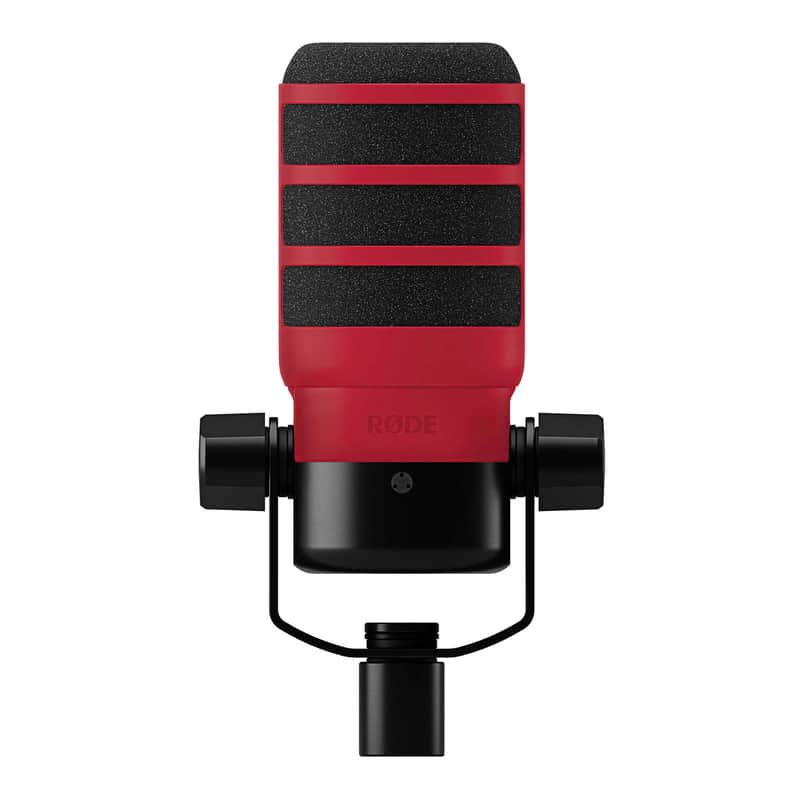 Rode WS14 Deluxe Pop Filter for PodMic (Red) image 1