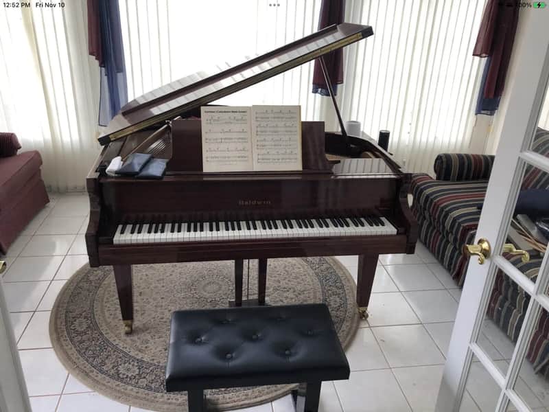 Baldwin Baby Grand Piano “Classic” circa 1995 Serial Number: C319126 image 1