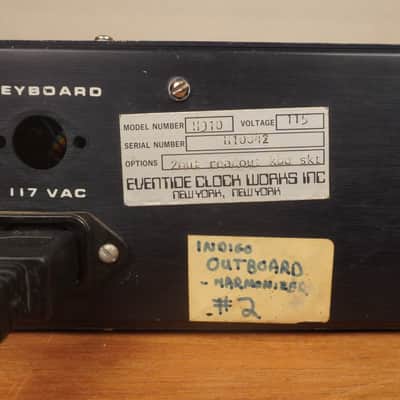 Eventide H910 Harmonizer 1970s - Black image 5