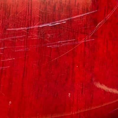 Fender American Select Mahogany Stratocaster HSS with Rosewood Fretboard - 2011 - Crimson Red Transparent image 22
