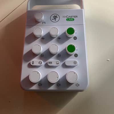 Mackie M-Caster Live Portable Live Streaming Mixer 2022 - Present - White image 1