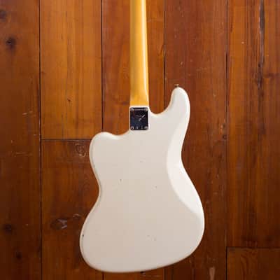 Fender Bass VI Custom Shop Journeyman Relic 2018 - Olympic White image 11