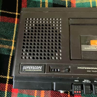 Vintage Superscope By Marantz CD-330 Professional Cassette Recorder For Parts or Repair image 2