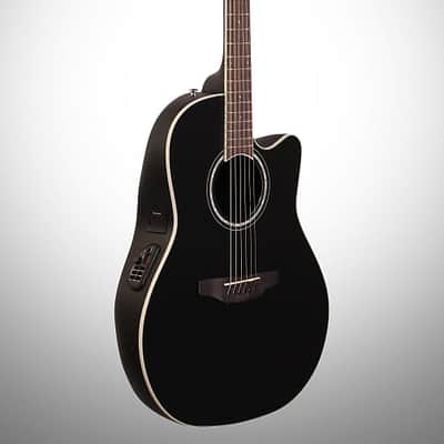 Ovation CS24-5 Celebrity Std Mid-Depth Solid Spruce Top Nato Neck 6-String Acoustic-Electric Guitar image 10