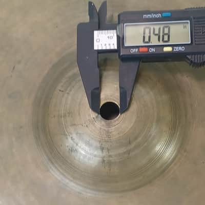 Zildjian 12" 771g Hi-Hat Bottom Cymbal Vintage 40s Avedis A B20 Hand Hammered image 4