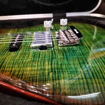 MUSIC MAN Luke 3 HSS Lusciou Green Flame Fi Ro Ma image 5