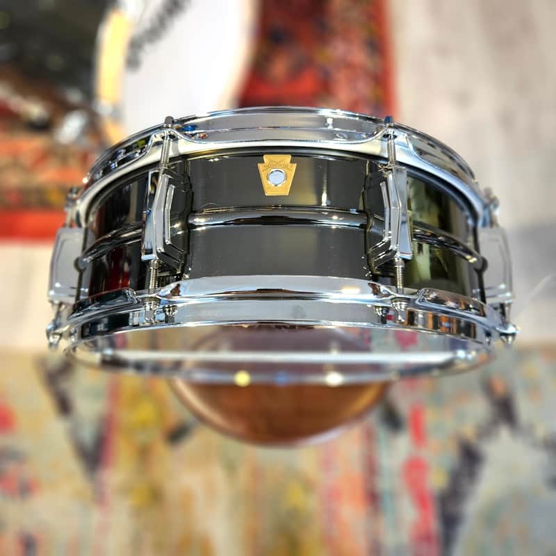Ludwig Black Beauty 14x5" Nickel Over Brass 8-Lug Snare image 1