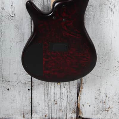 Ibanez SR305EDX 5 String Electric Bass Guitar Wine Red Frozen Matte Finish image 7