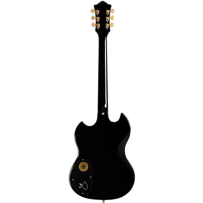 Guild Polara Kim Thayil Signature HB-1S Newark St. Electric Guitar, Black image 2
