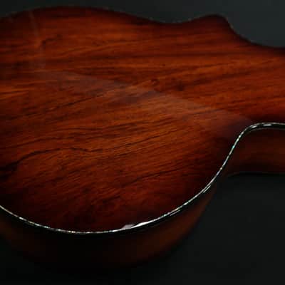 Taylor Custom Shop Custom GA Grand Auditorium Sinker Redwood Honduran Rosewood Back and Sides ONE OFF 2023 image 5