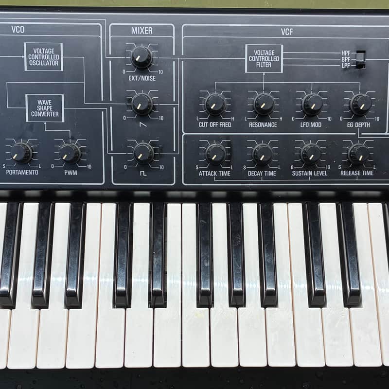 1978 – 1983 Yamaha CS-5 Monophonic Synthesizer Black