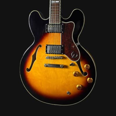 Epiphone Sheraton II Pro Electric Guitar Vintage Sunburst w/ Hardcase image 2