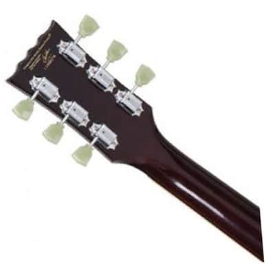 Vintage ReIssued Series V100 'Flame Top' - Flamed Ice Tea image 5